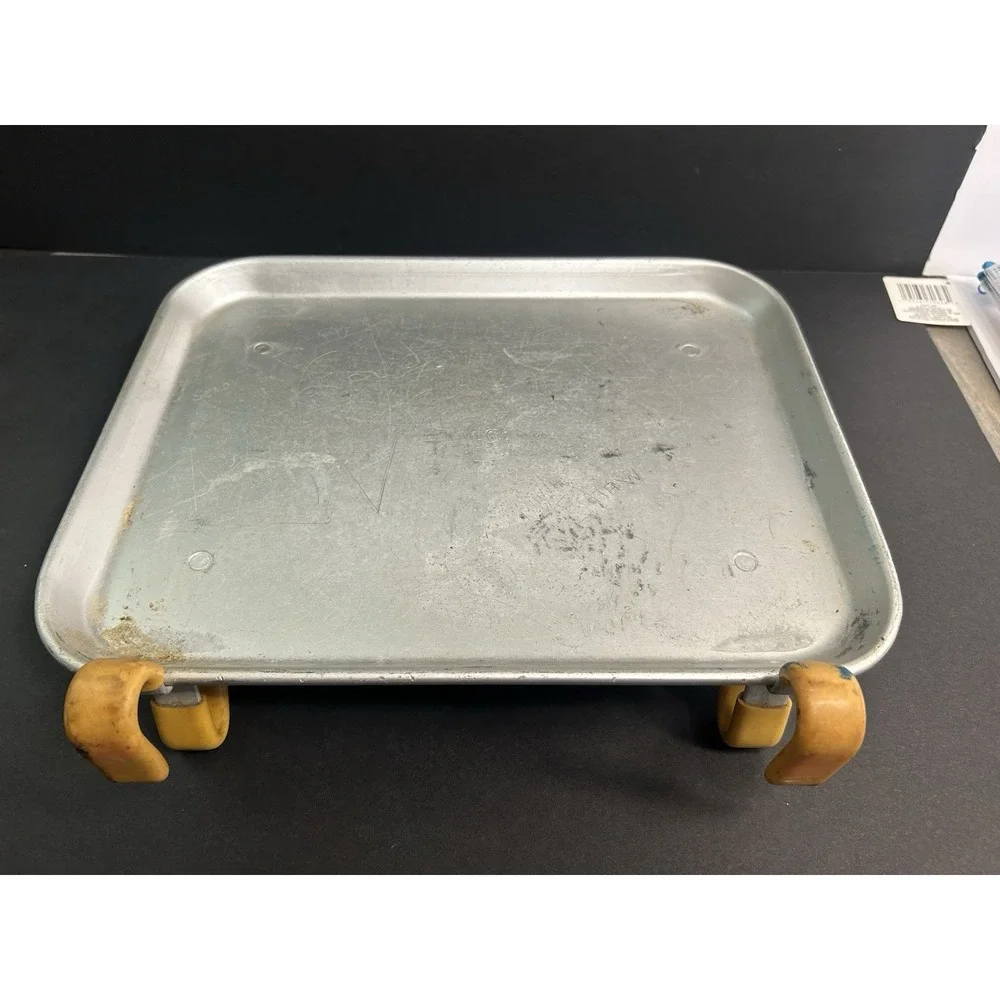 TraCo Vintage Aluminum Drive-In Car Hop Window Serving Tray Dallas, USA